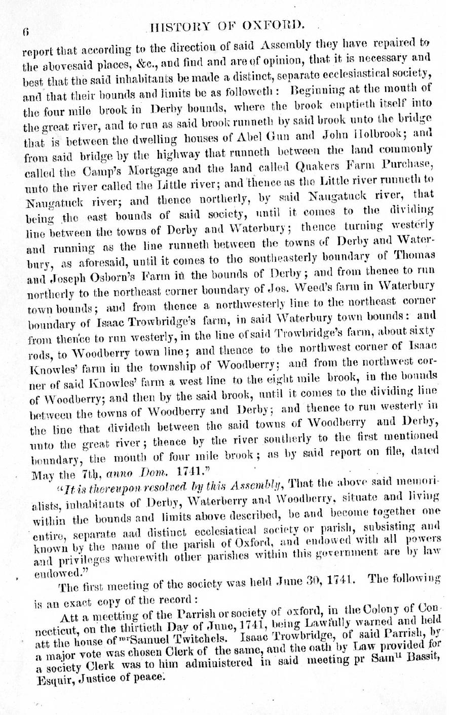 History of Oxford - Part First. Page 006