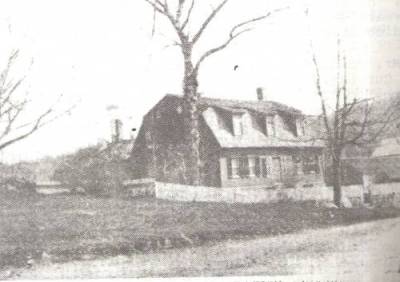 Rectory on Academy Road, after addition of dormer windows, about 1904