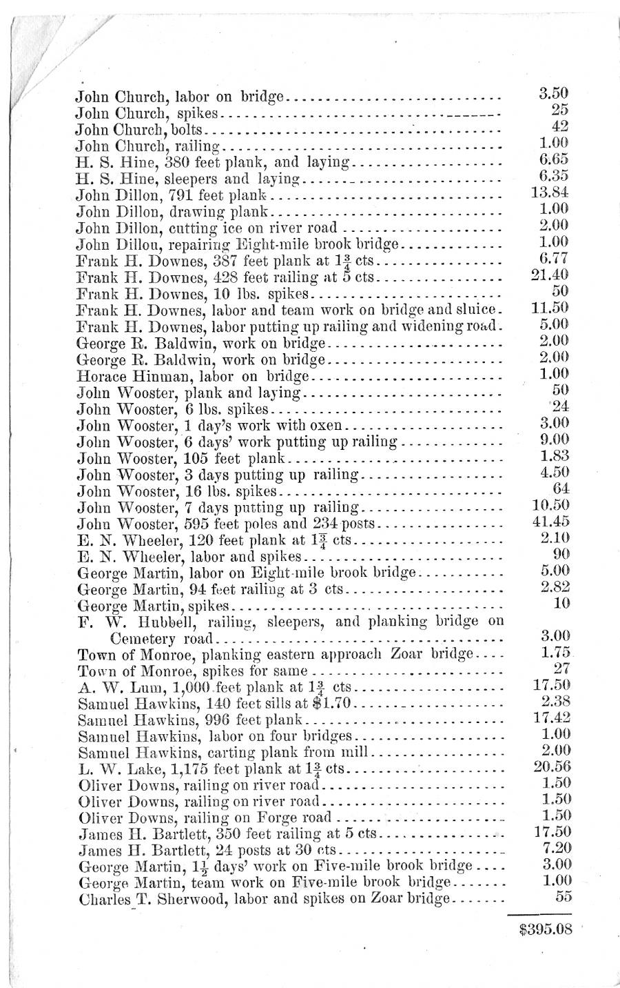 Oxford Town Report for year ending September 15th, 1884 - Page 2