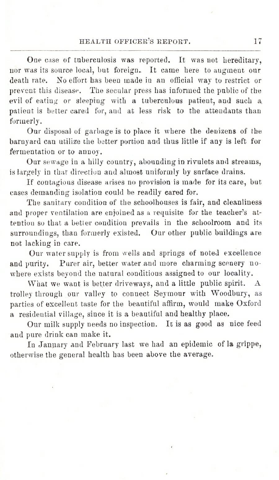 Oxford Town Report for year ending September 15, 1899 - Page 17