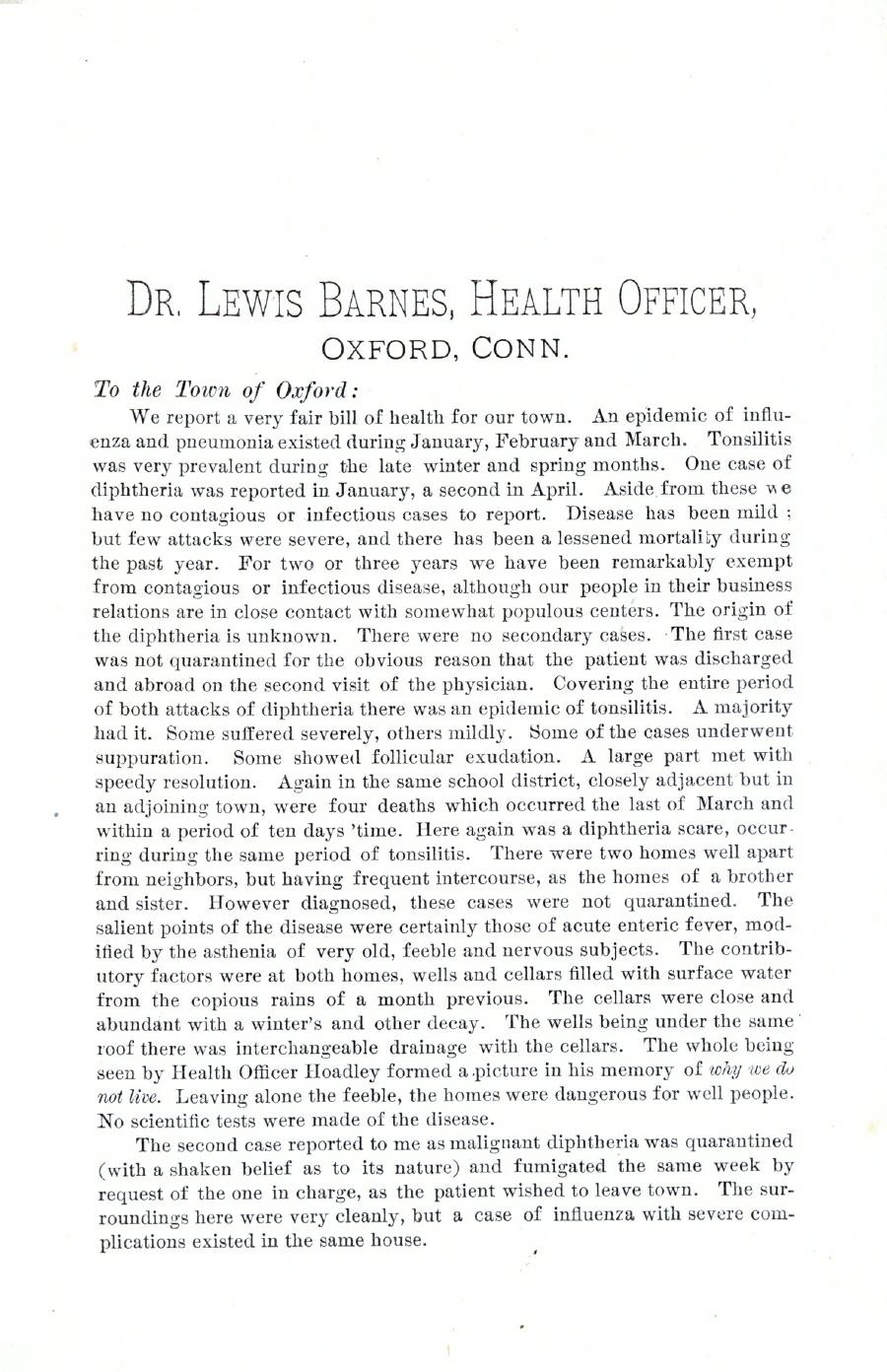 Oxford Town Report for year ending September 20, 1900 - Page 15