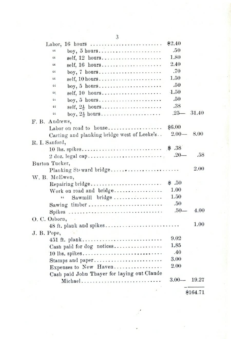 Oxford Town Report for year ending September 21, 1903 - Page 3