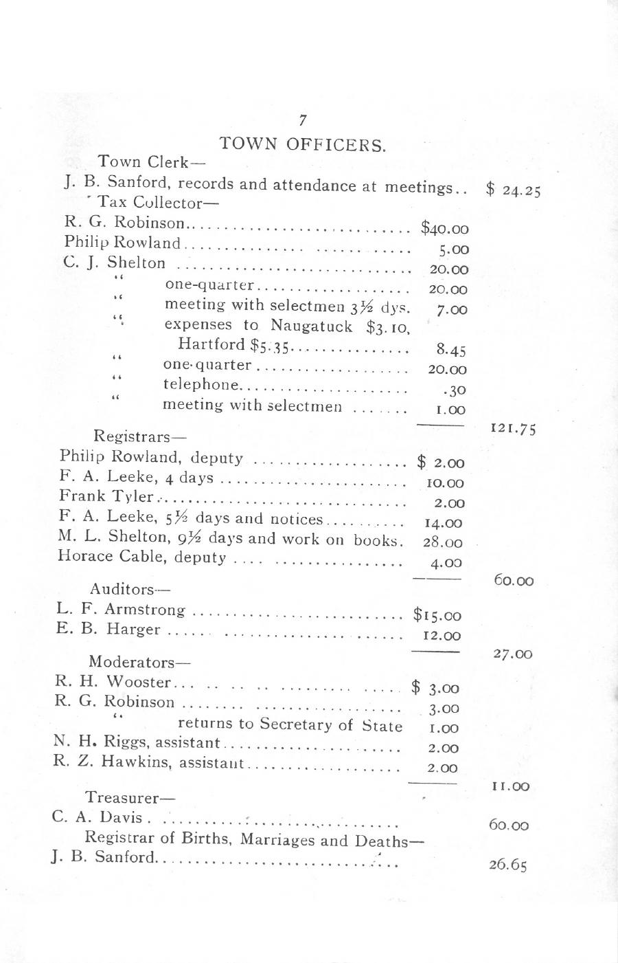 Oxford Town Report for year ending September 20, 1913 - Page 7