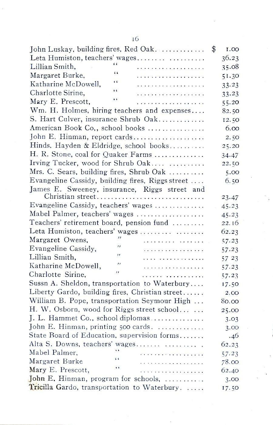 Oxford Town Report for year ending August 31, 1918 - Page 16