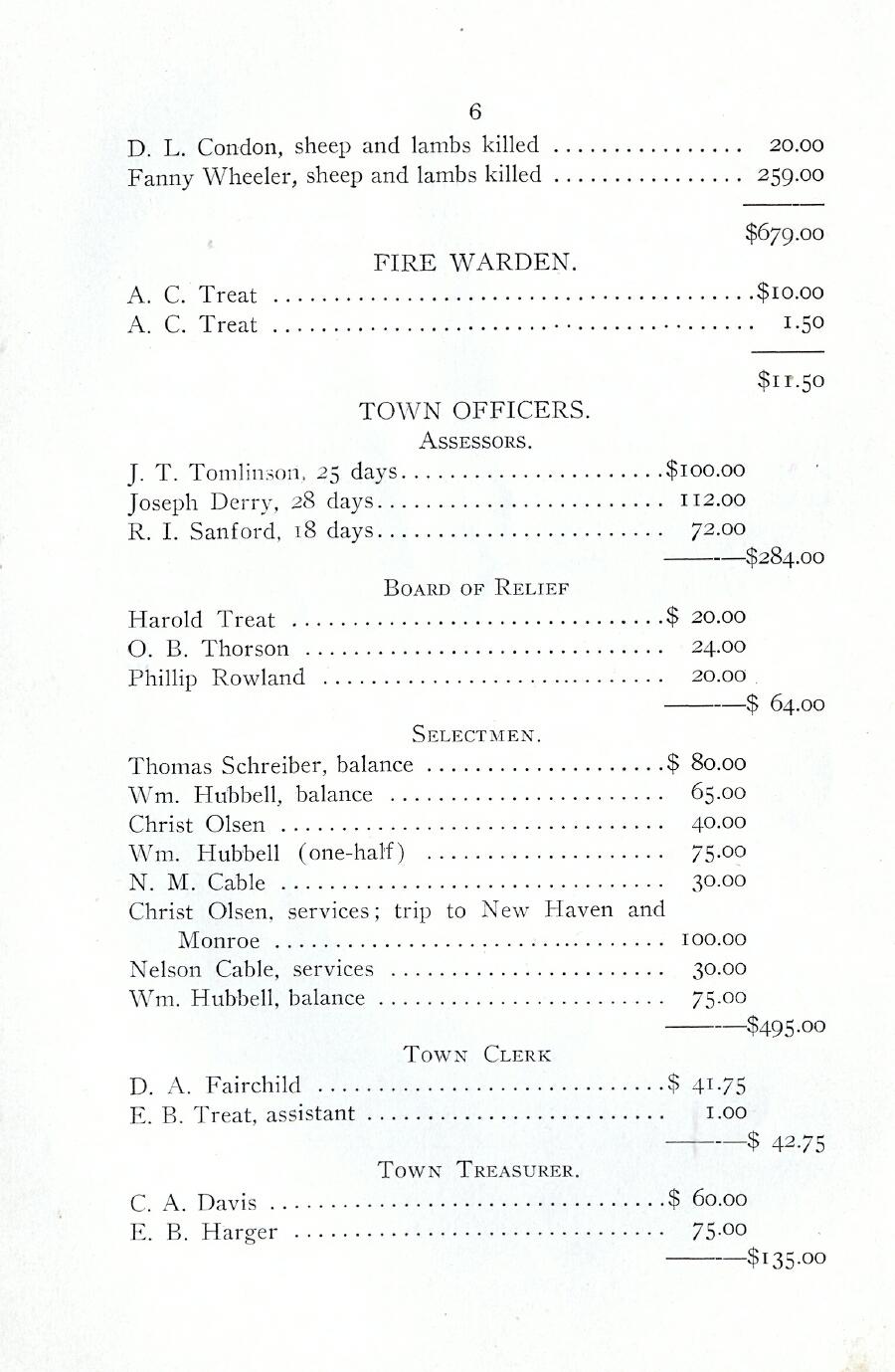 Oxford Town Report for year ending August 31, 1922 - Page 6