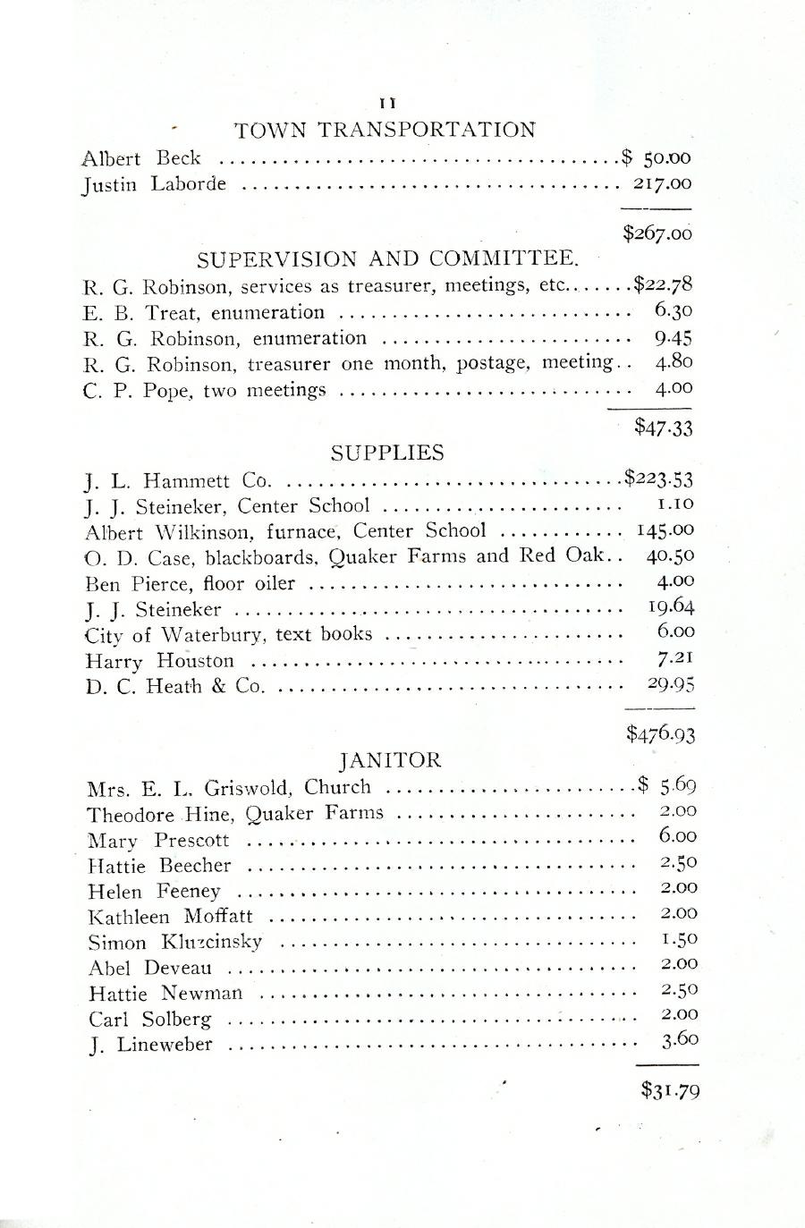 Oxford Town Report for year ending August 31, 1923 - Page 11