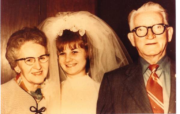 Eileen Margaret (Daly) (Chatfield) Grew widow of Donald Lester Francis Chatfield, grmother Cheryl Eileen (Chatfield) Thompson: Michael William 'Gerry' Grew, step-grandfather March 11, 1972