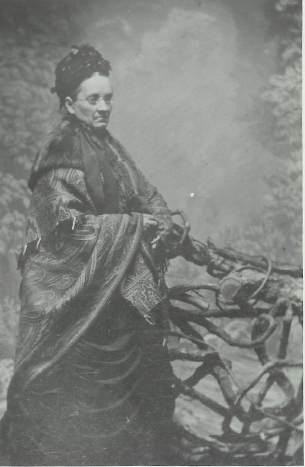 Enos Beecher Chatfield, Civil War Reunion (1881), Mary E. Seymour, wife of Enos B. Chatfield